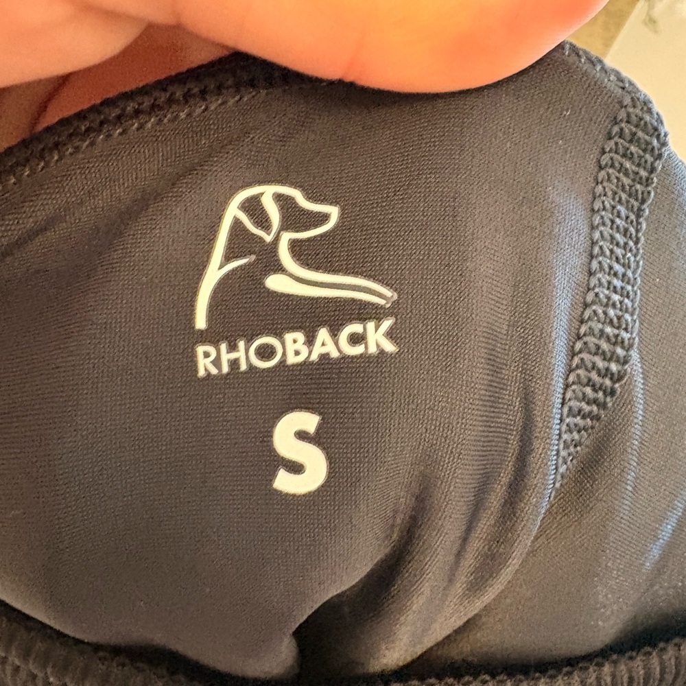 Rhoback Black Mini Skirt with Wide Waistband - Picture 4 of 4